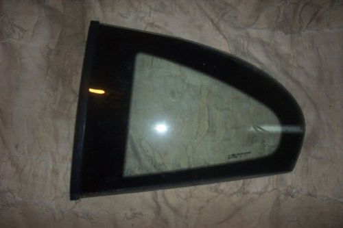 1994-1998 ford mustang coupe rear quarter window glass, lh drivers side