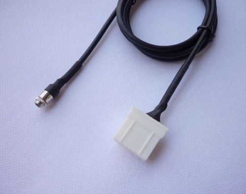Aux input adapter female jack cable for mazda 3 mazda6 mazda2 mazda5 rx8 mx5