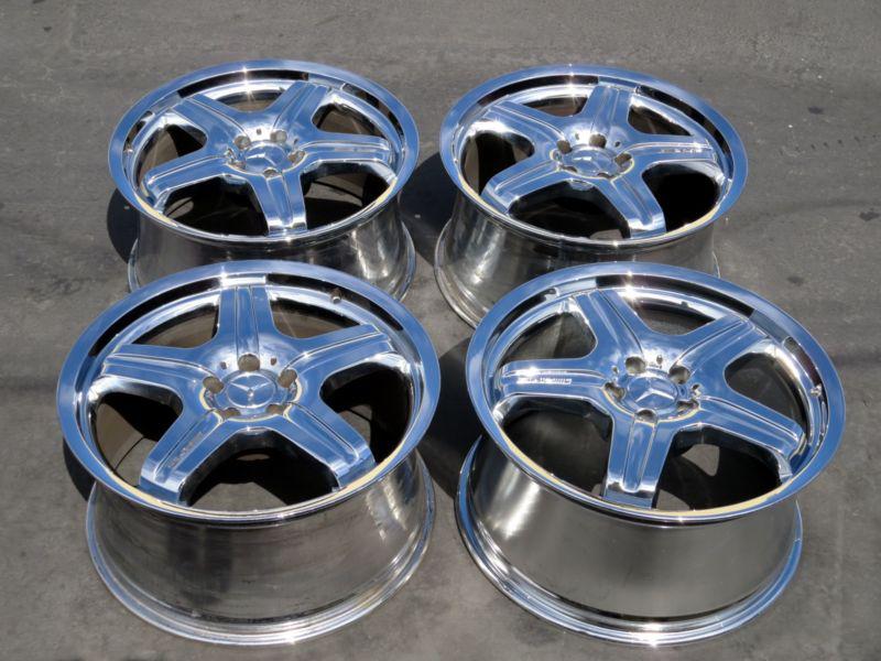20” amg ml63 chrome mercedes oem factory wheels ml550 gl63 21 gl550 gl450 ml350