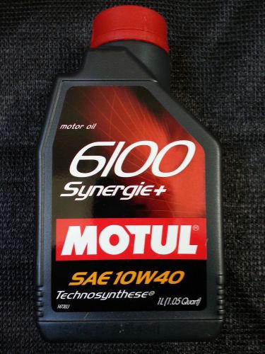 102781 motul 6100 1 liter 10w-40 synergie+ engine oil