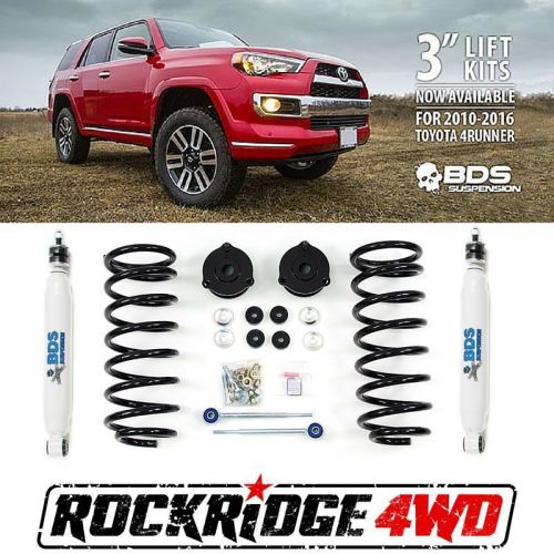 Bds suspension 3&#034; suspension lift kit for 2010-2016 toyota 4runner 4wd usa made