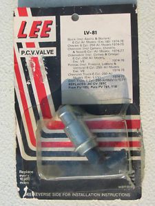 Vintage nos lee lv81 p.c.v. valve filter cartridge canister chevy pontiac gm