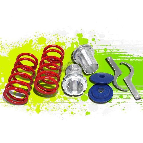 For 83-87 corolla ae86 ae85 front racing coilover 0-3&#034;lowering coil spring red
