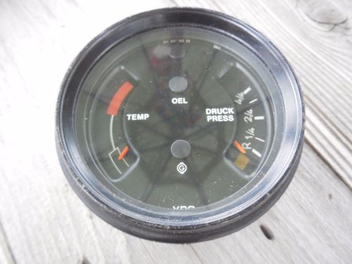 Porsche 911 oil temperature / pressure gauge vdo  911 641 103 03
