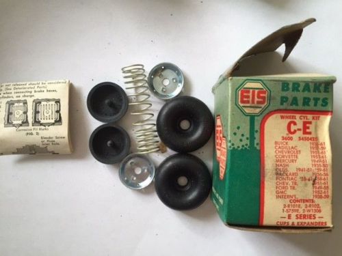 Vintage nos brake master wheel cylinder repair parts 5450425 3600 gm 1935-1961