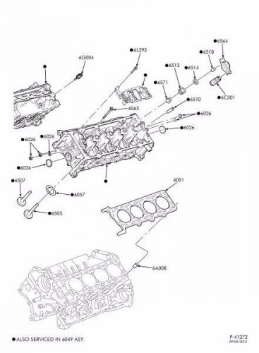 95 - 08 ford mercury lincoln 4.6l.5.4l sohc v8 16v engine valve stem oil seals