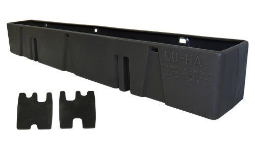 Du-ha 10058 chevrolet/gmc behind seat storage console organizer - dark gray