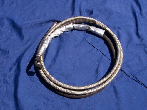 Nascar 11&#039;  goodridge stainless steel racing hose an-8    #608