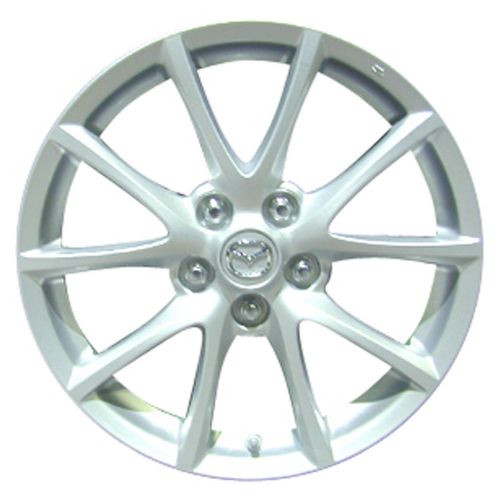 Oem reman 17x7 alloy wheel, rim sparkle silver full face painted - 64923