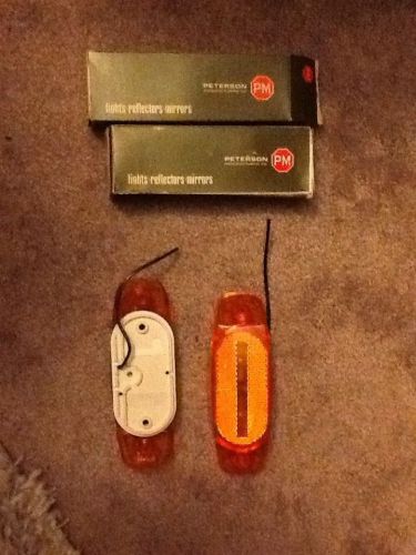 Two peterson m130a clearance/side marker lights