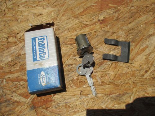 1965 1966 1967 ford galaxie nos tailgate door lock cylinder with power window