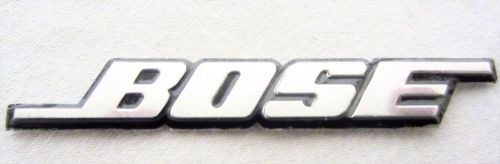 Bose speaker grille badge emblem logo decal stick on sticker adhesive car truck