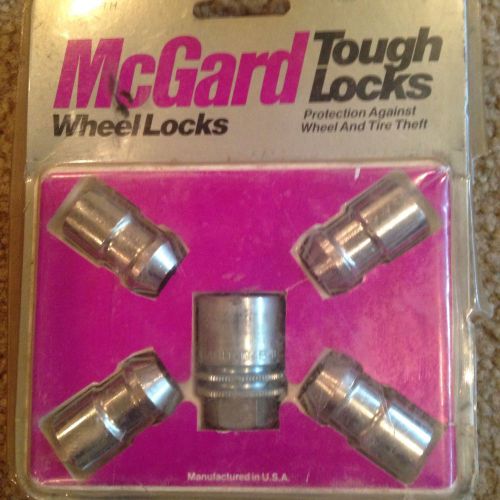 Mcgard 24130 chrome cone seat wheel locks 1/2 x 20 thread, 1.46&#034; long