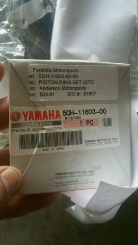 Yamaha 5gh-11603-00-00 5gh-11603-00-00  piston ring set (std