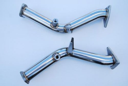 Invidia 60mm test / straight / race pipes for 2009-16 nissan 370z / infiniti g37