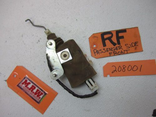 Escort tracer right passenger front door lock actuator vacuum switch oem rf rh r