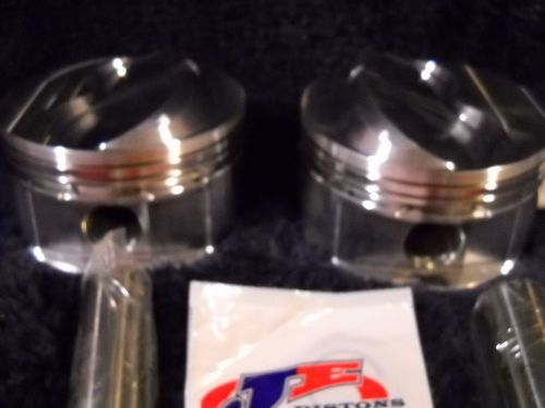 Nos pair ofje 182023 forged race pistons sb chevy 4.060 bore .450 dome 5.7 rod