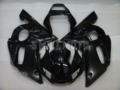 Fairing glossy black abs injection plastic kit fit for yamaha 1998-2002 yzf r6