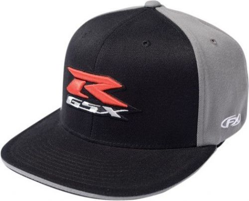 Factory effex suzuki mens flexfit hat black/red/gray