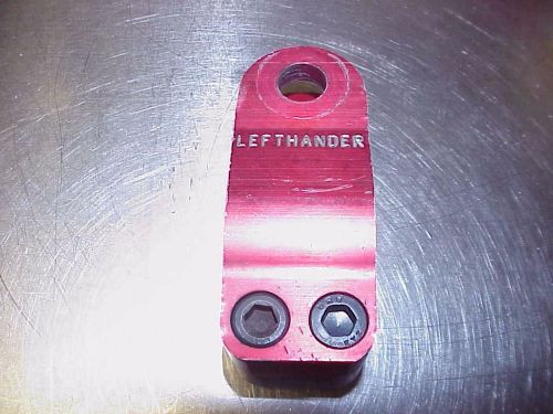 Lefthander billet aluminum slider clamp-on panhard bar mount 1-1/2” round imca