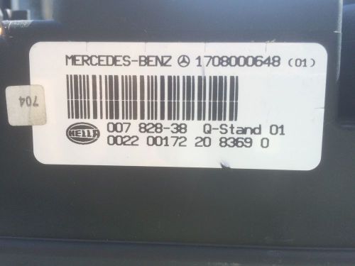 Mercedes benz slk r170 oem pse vacuum pump, central locking 1708000648