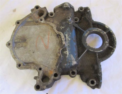 C9oe 6059 a ford timing chain cover 1969 1970 302 351 w boss mustang cougar nice