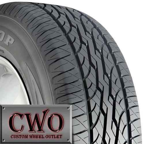 4-new dunlop signature cs 235/70-16 tires r16 70r 70r16