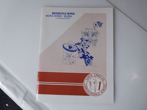 1984 moped repair instructional manual nu28904 north american correspondence