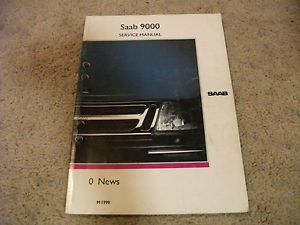 1990 saab 9000 news service manual