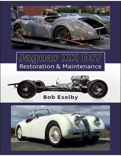 Jaguar xk diy restoration &amp; maintenance book repair xk120 applies to xk140 xk150
