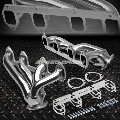 Stainless shorty header exhaust manifold for 330/360/390-428 ford big block fe