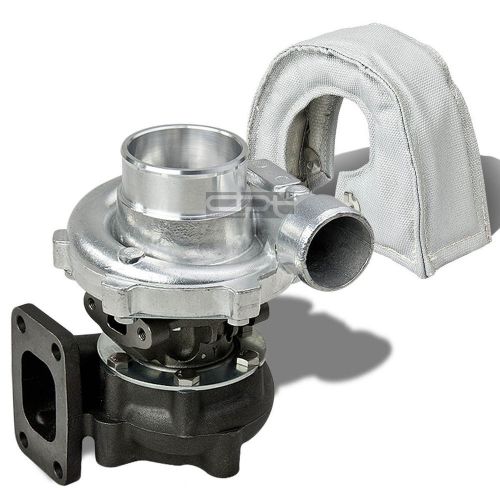 T04e t3/t4 .48 a/r 50 trim turbo/turbocharger ext wastegate + silver blanket