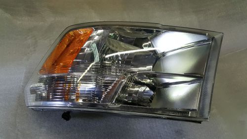 2009-2012 dodge ram headlight passenger right head lamp  w/ 2 elements oem 09-12