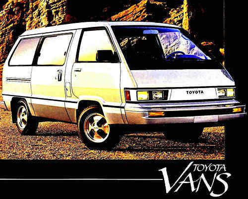 Sell 1984 TOYOTA PASSENGER VAN BROCHURE -TOYOTA PASSENGER VAN-DLX-LE