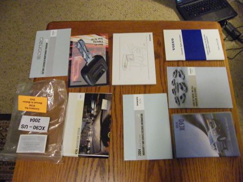 2004 volvo xc90 owners manual in motion ( manual on dvd so you see it on screen)