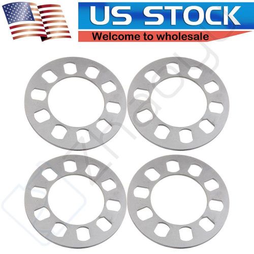 (4) 0.25&#034; inch for chevy chrysler dodge ford flat wheel spacers | 5x114.3