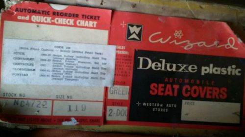 Seat cover set 1961-64