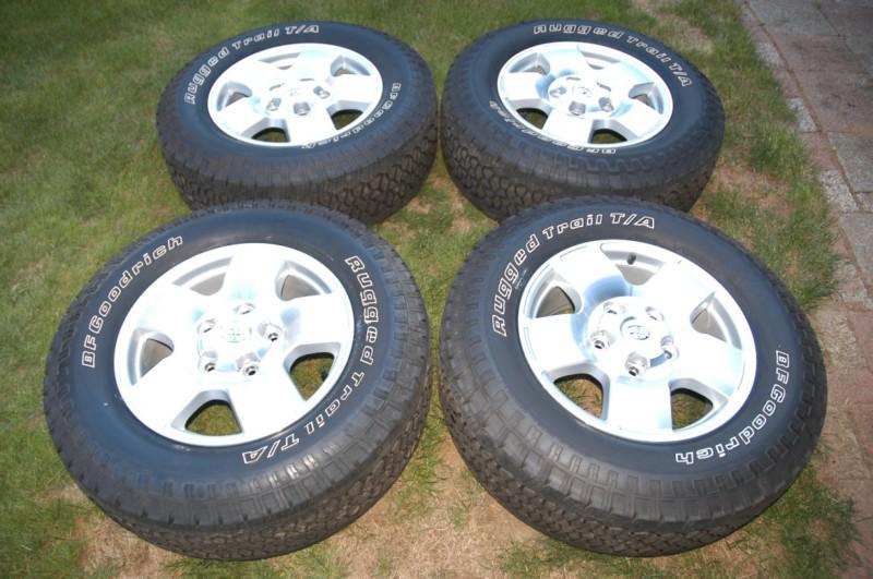 '13 toyota tundra oem trd 18" wheels tires sequoia land cruiser lexus lx 470 