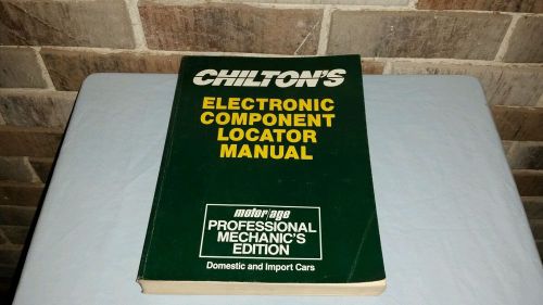 Nice large 1982-89 chiltons electronic component manual domestic &amp; import