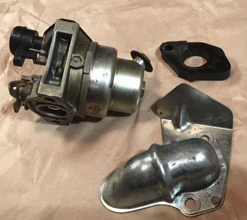 Honda hs35 hs 35 snow blower carburetor 16100-730-035 &amp; air guide 17350-730-000