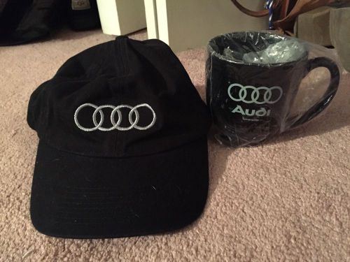 Audi cup and hat