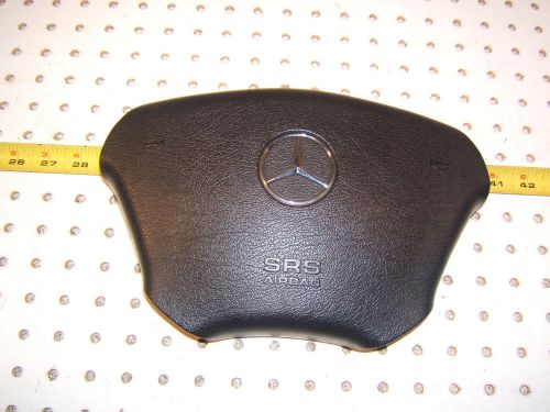 Mercedes late ml320/430 steering wheel air bag front 1 cover only/ chrome star