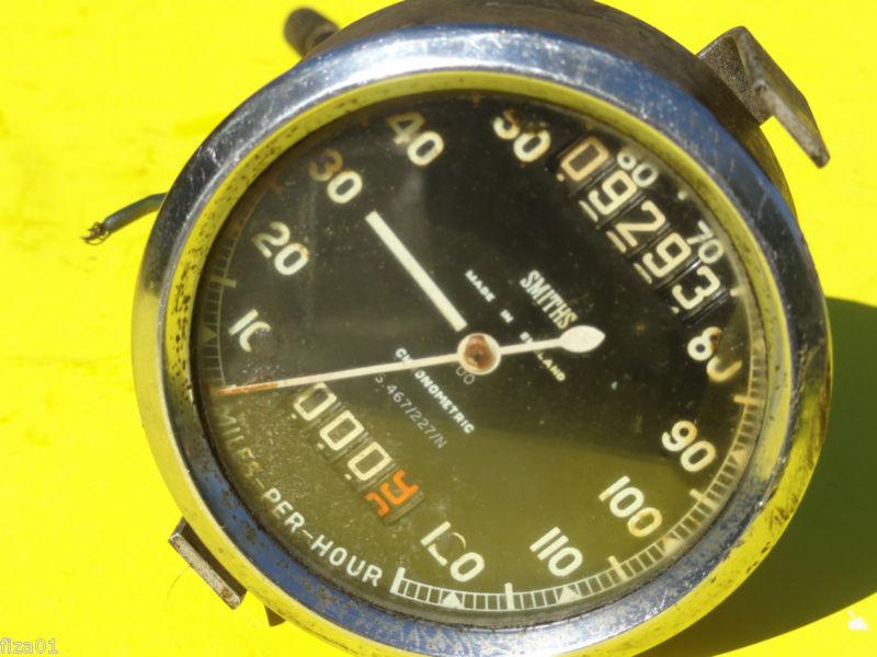 Smiths chronometric 120mph speedometer -- tri / nor / bsa 