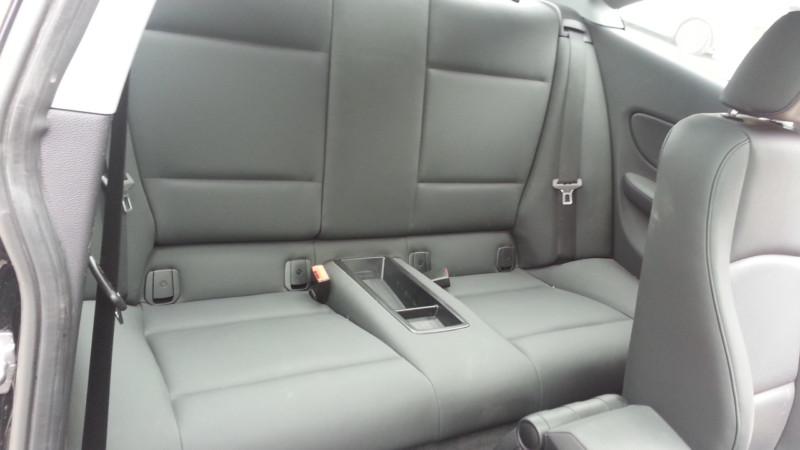 Bmw e82 128i 135i black coupe leatherette rear seat 07-13 very nice