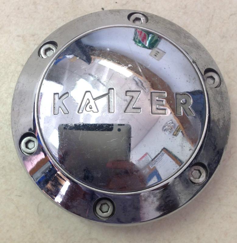 Kaizer aftermarket wheel center cap chrome 08162 2.625" diameter