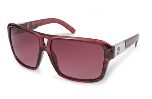 Dragon the jam sunglasses, berry frame/rose gradient lens