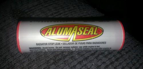4 new bottles of alumaseal radiator stop leak 
