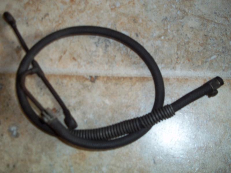 Later triumph 500 twin cylinder rocker oil feed line with hose