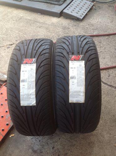 Brand new pair of (2) 225/30/20 85w nankang ultra sport ns-ii performance tires!