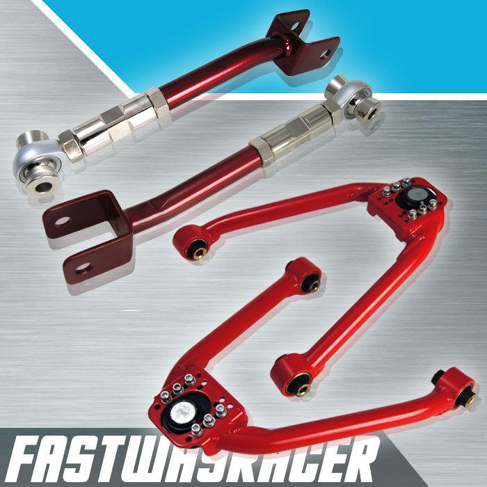 G35 350z z33 suspension adjustable front and rear camber kit upper arm rear kit